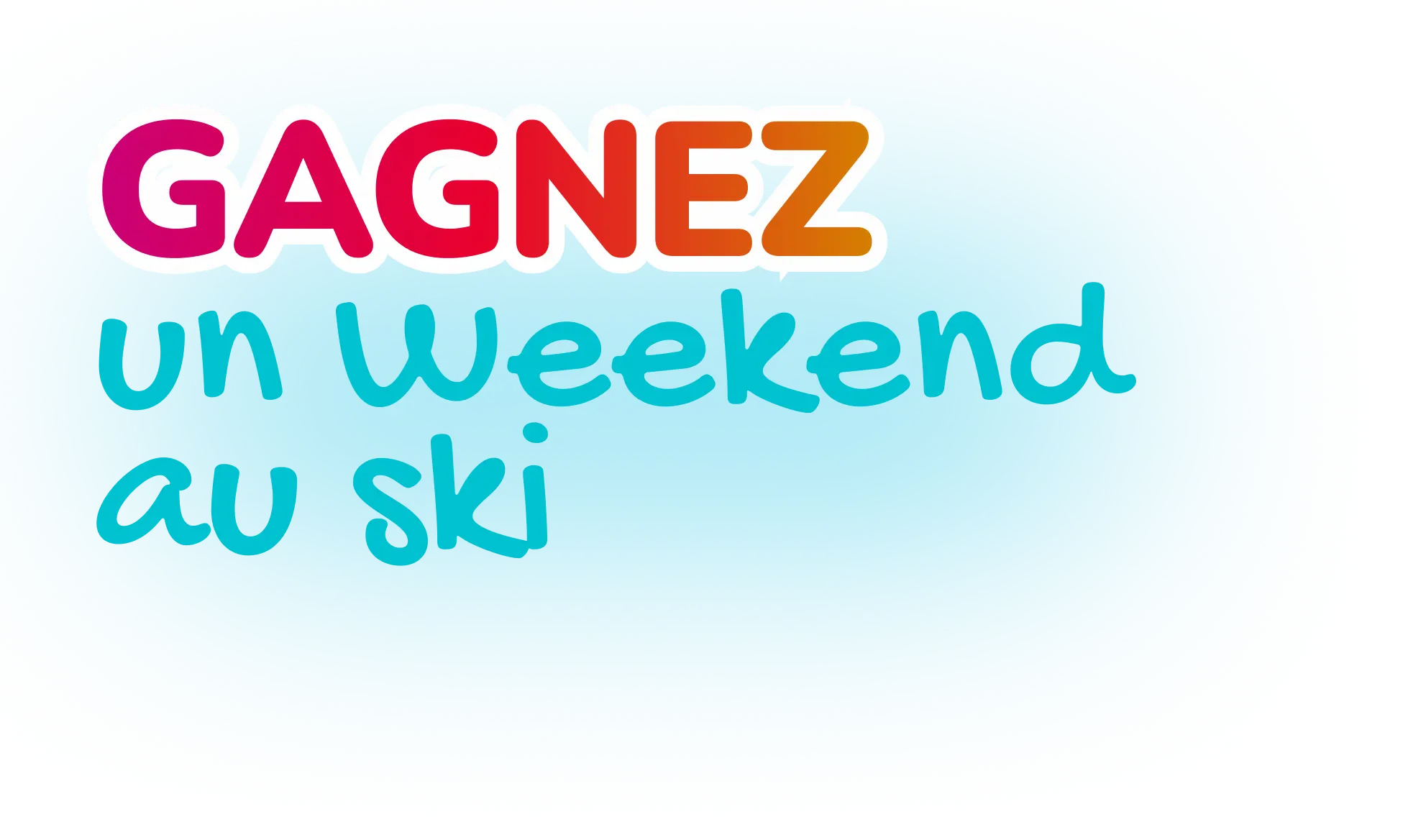 Gagnez un weekend au ski